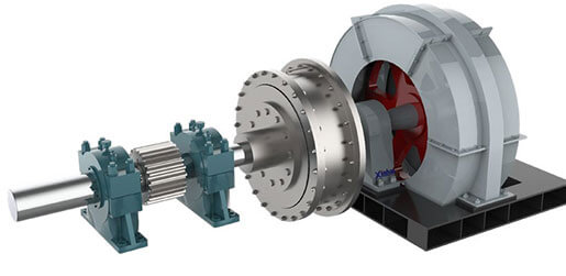 帶慢速傳動系統裝置的傳動系統