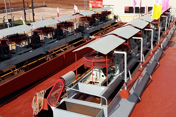 銅礦選礦工藝、銅礦浮選工藝、銅礦生產(chǎn)線