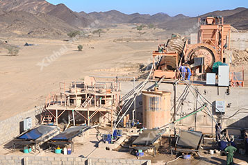 鑫海蘇丹金礦重選選礦現(xiàn)場 鑫海蘇丹金礦重選選礦現(xiàn)場