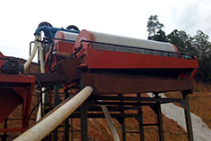 永磁筒式磁選機案例