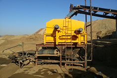 偏心布置旋轉磁場干選機案例