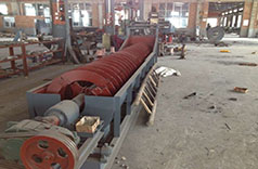 沉沒式螺旋分級機案例