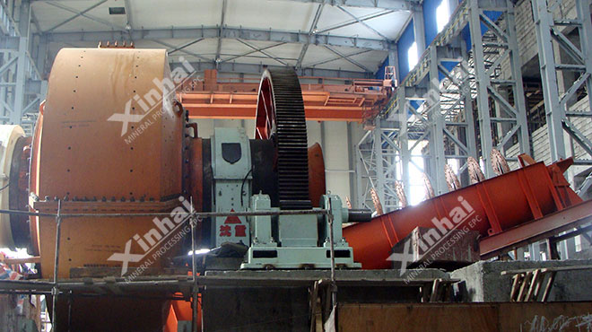 銅鉛鋅礦磨礦分級作業