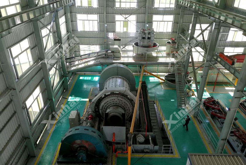 銅礦選礦現(xiàn)場