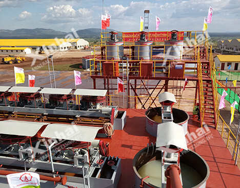 重晶石選礦工藝